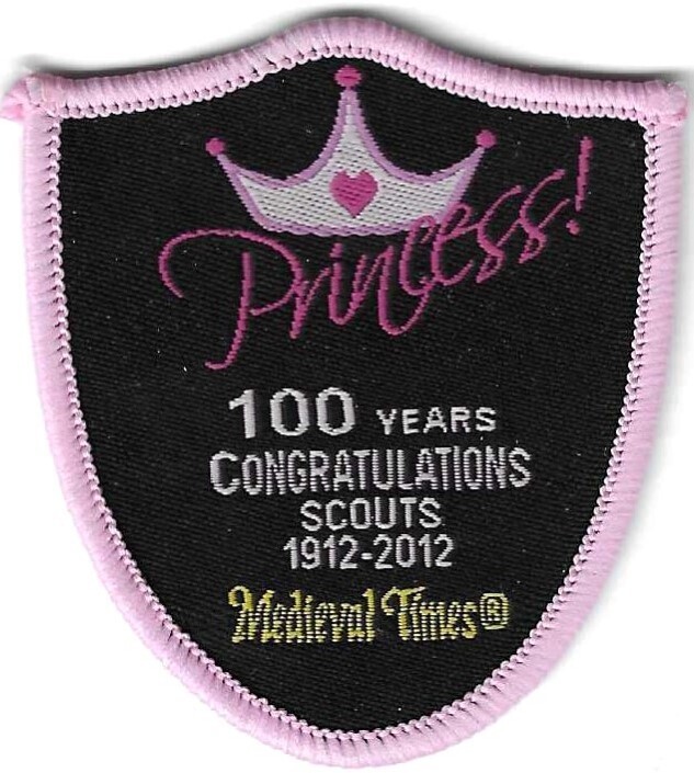 100th Anniversary Patch Medieval Times