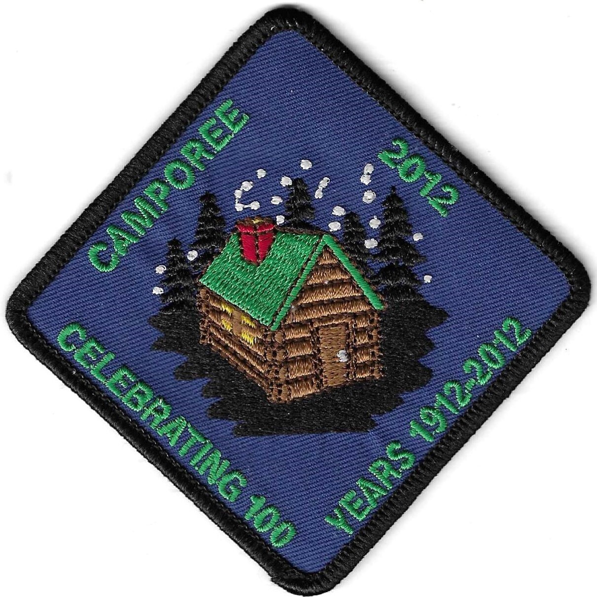 100th Anniversary Patch Camporee council unknown