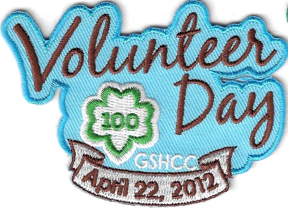100th Anniversary Patch Volunteer Day GSHCC