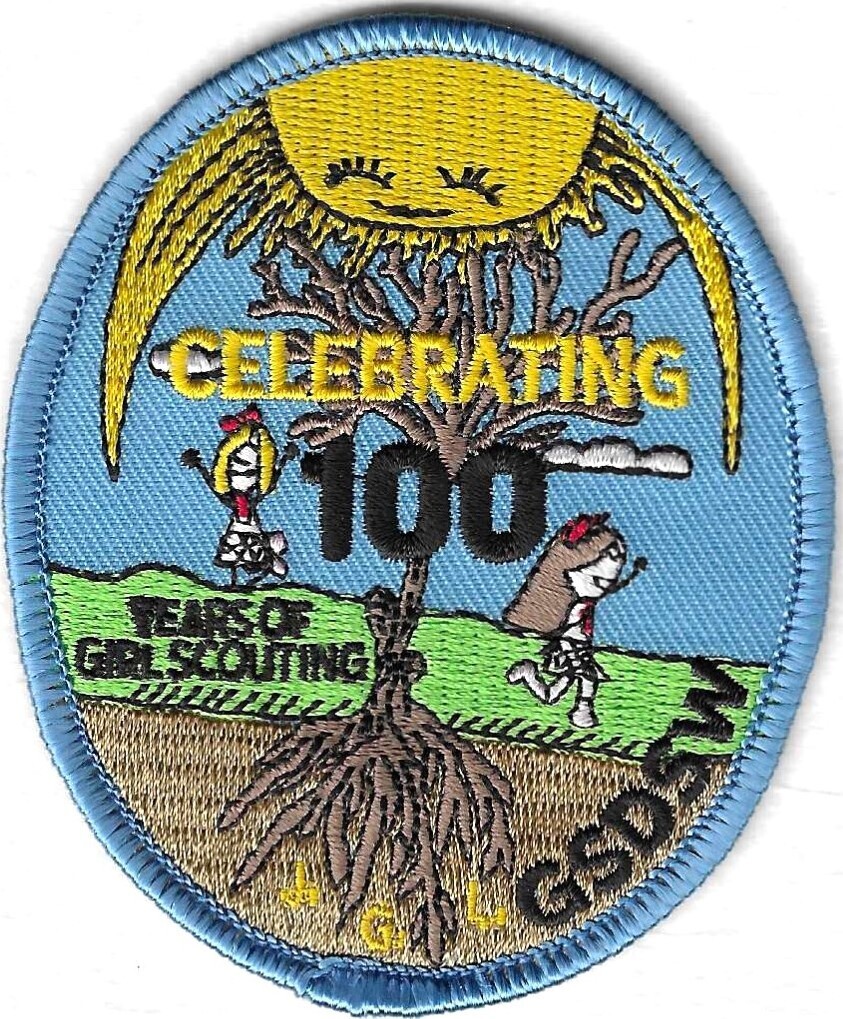 100th Anniversary Patch Celebrating 100 years GSDSW