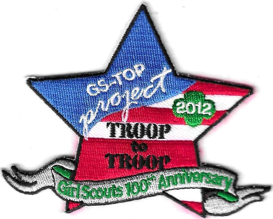 100th Anniversary Patch Troop to Troop GS-TOP