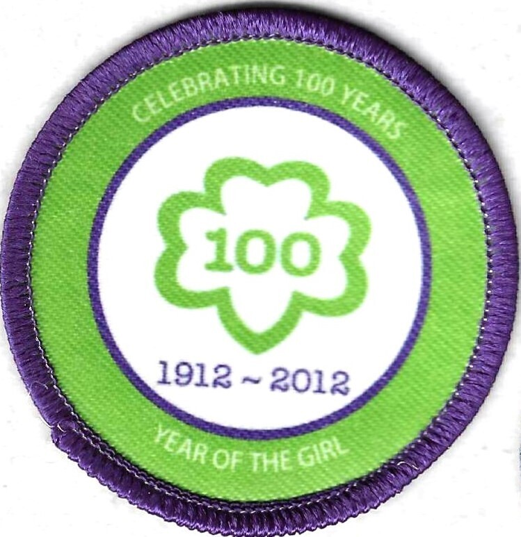 100th Anniversary Patch Year of the Girl council unknown