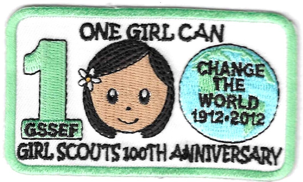 100th Anniversary Patch Change the World GSSEF