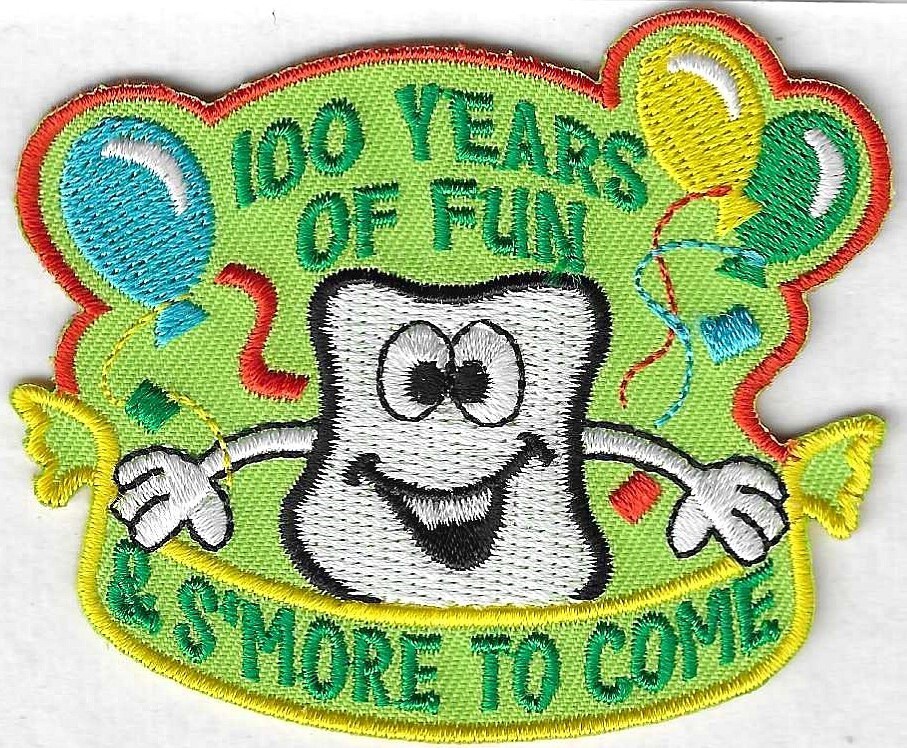 100th Anniversary Patch Generic 100 years of fun (Patch company unknown)