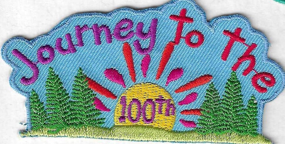 100th Anniversary Patch Generic Journey (Patch company unknown)