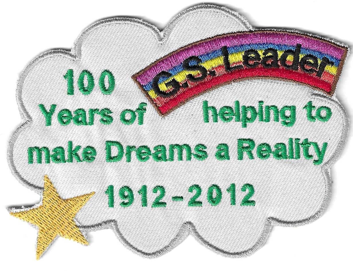 100th Anniversary Patch GS Leader (council unknown)