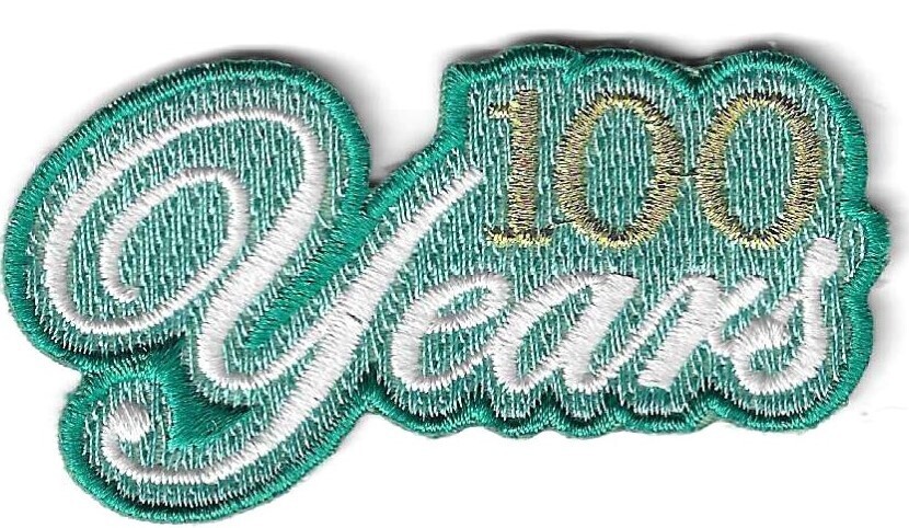 100th Anniversary Patch Generic 100 years (Patch company unknown)