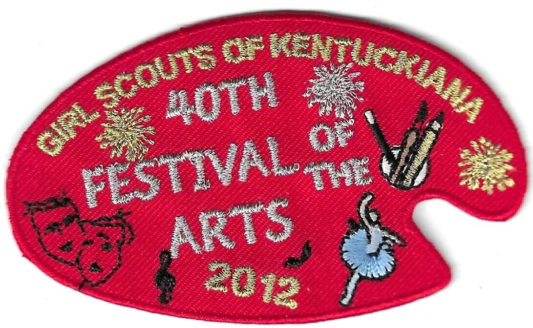 100th Anniversary Patch 2012 40th Festival of Arts Kentuckiana