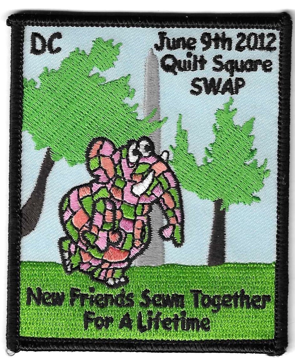 100th Anniversary Patch 2012 DC Quilt Swap GSCNC