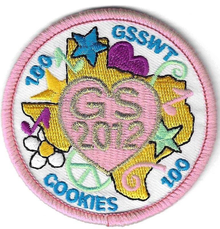 100th Anniversary Patch Cookies GSSWT