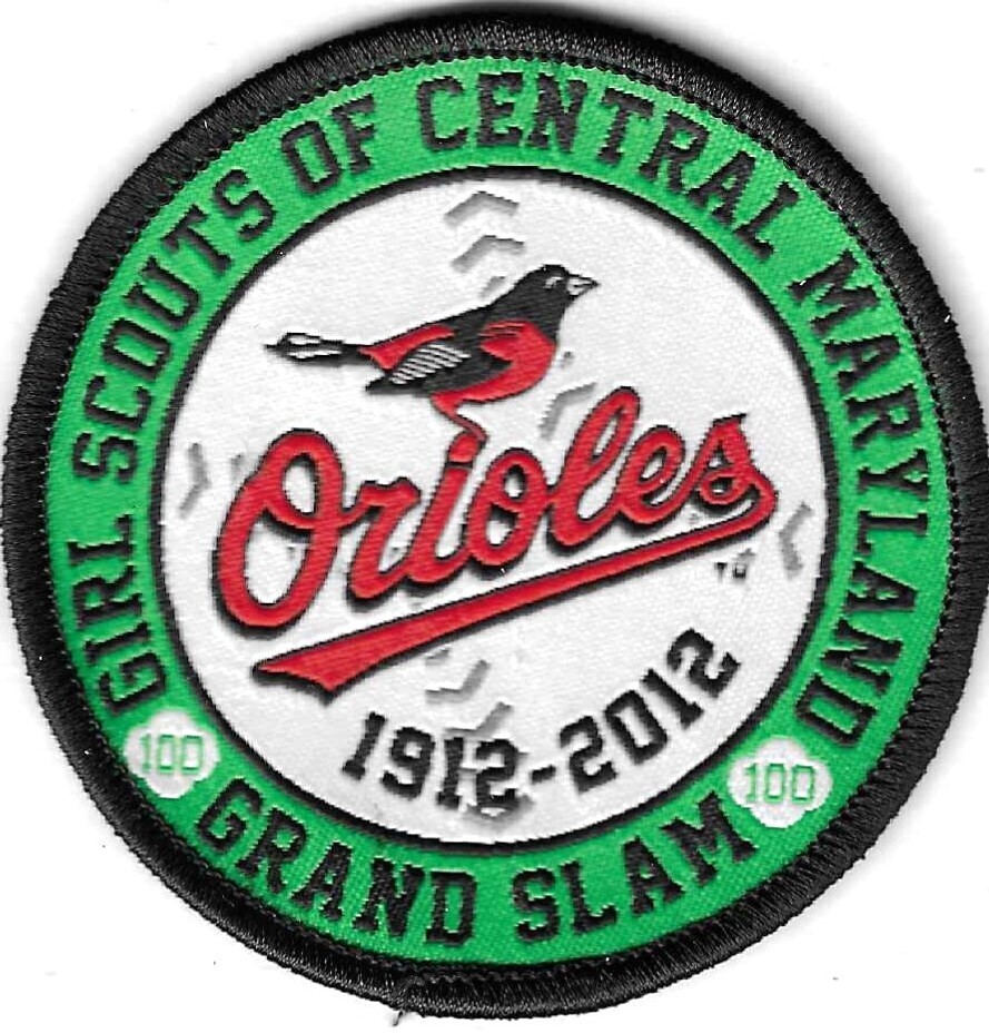 100th Anniversary Patch Baltimore Orioles