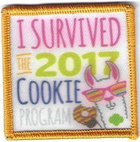 Survived cookie program 2017 ABC (silk screened)