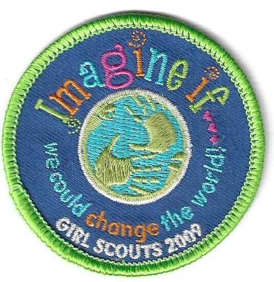 Base patch (fully embroidered) Imagine If....   2009 council?