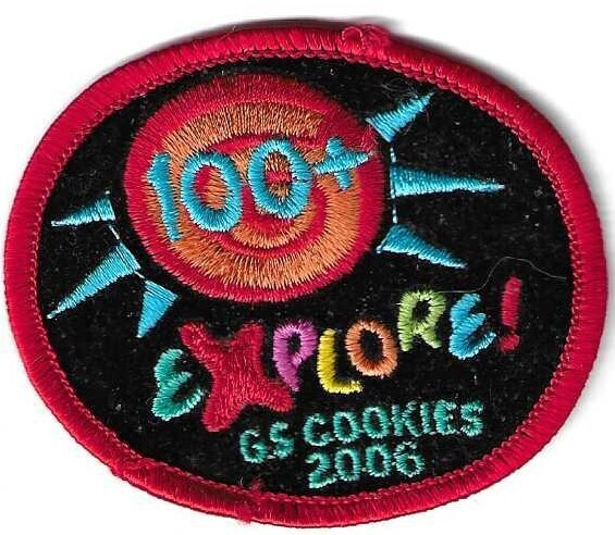 100+ Patch Explore GS Cookies 2006 ABC