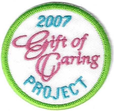 Girt of Caring (thinner embroidered edge) 2007 Little Brownie Bakers