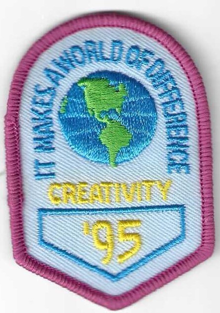Creativity '95 (light blue words) 1995 ABC