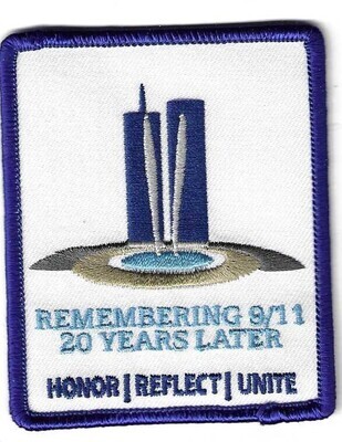 Remembering 9/11 20 years later Fun Patch