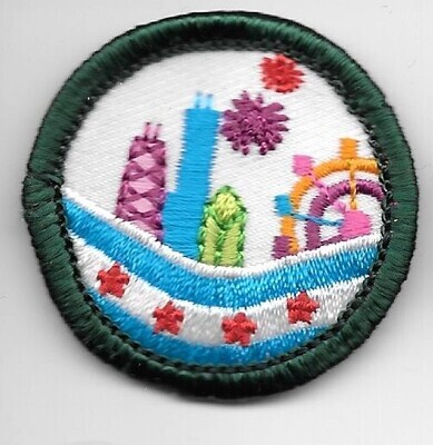 Discover Chicago Greater Chicago Council own Junior Badge (Original)