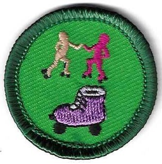 SK8R Girl  GSHOM Council own Junior Badge (Original)