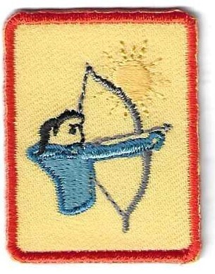 Archery GSSDC Council own Senior badge (Original)