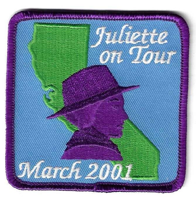 Juliette on Tour 2001 (council unknown)