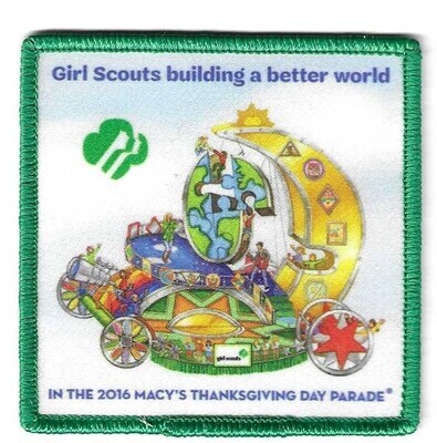 2016 Macy's Thanksgiving Day Parade patch
