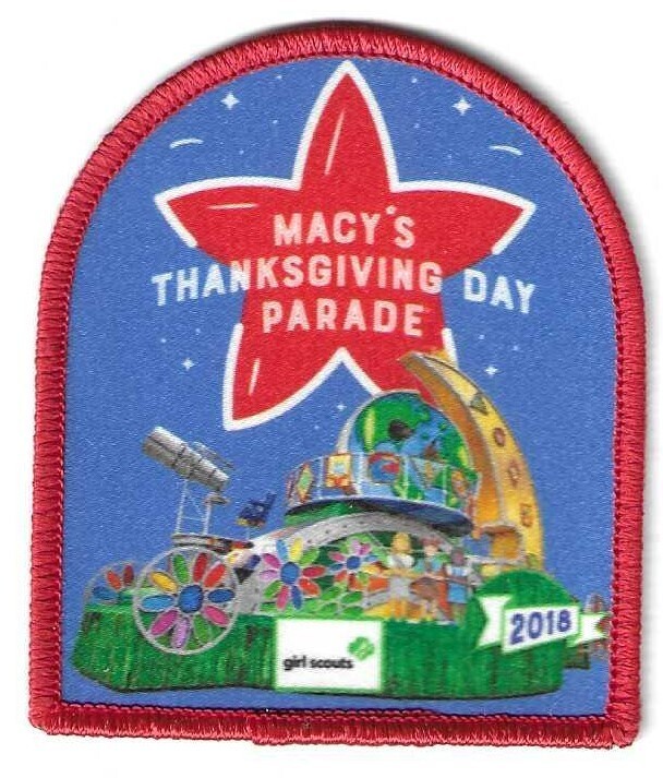 2018 Macy's Thanksgiving Day Parade patch
