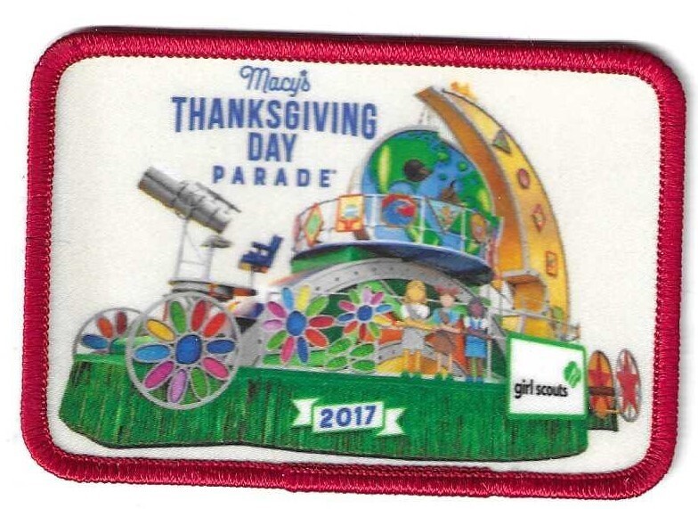 2017 Macy's Thanksgiving Day Parade patch