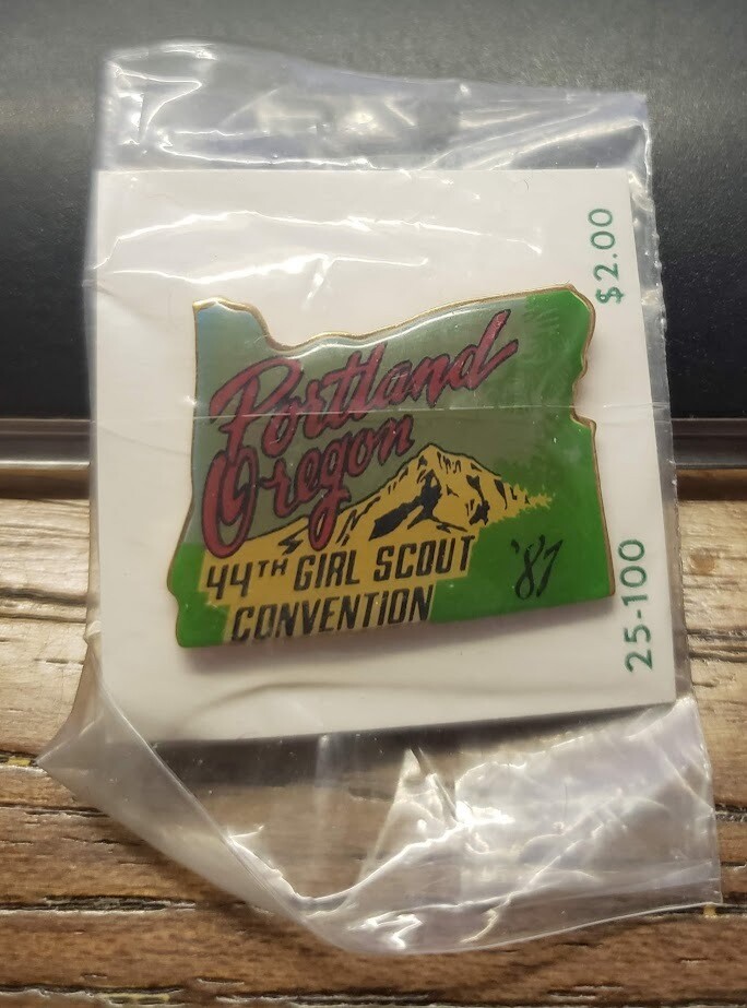 44th Convention Portland Pin  1987