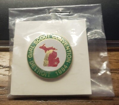 43rd Convention Portland Pin 1984