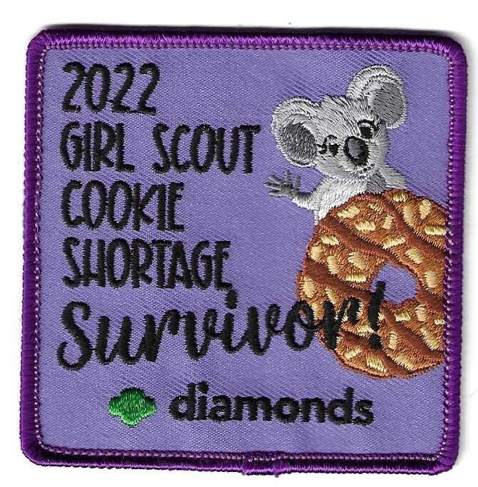 Cookie Shortage 2022 GS Diamonds council