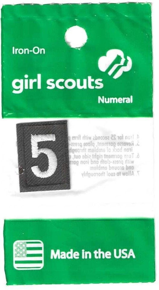 Brown Number 5 NIP (current)
