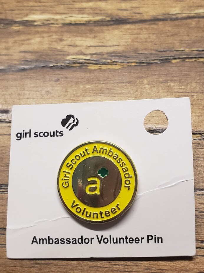 Anbassador Girl Scout Volunteer Pin (2014-2021)