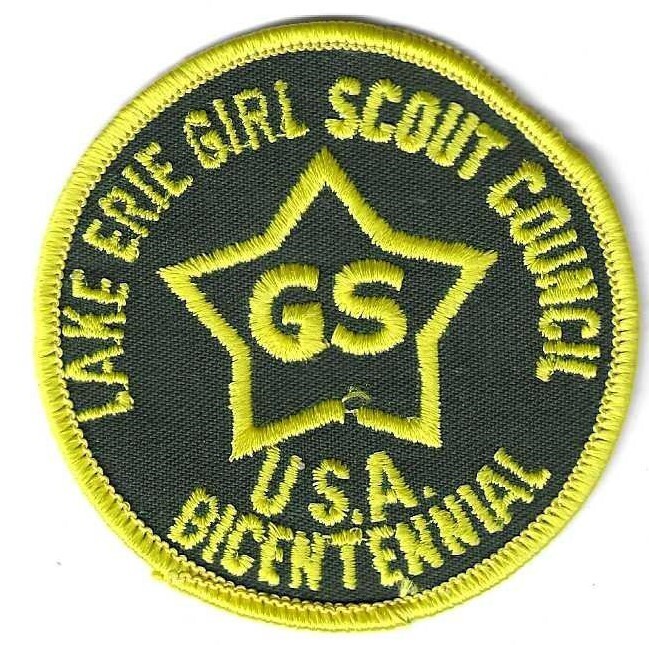 USA Bicentennial Patch Lake Erie GSC