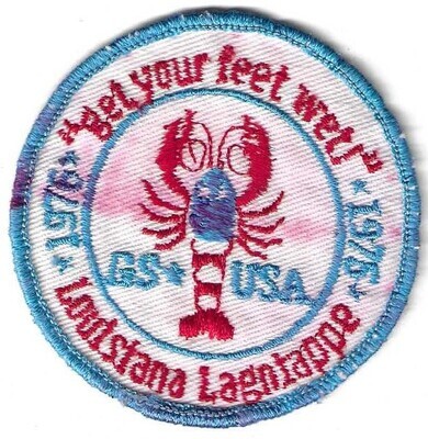 1976 Louisiana Lagntappe Bicentennial Patch council unknown