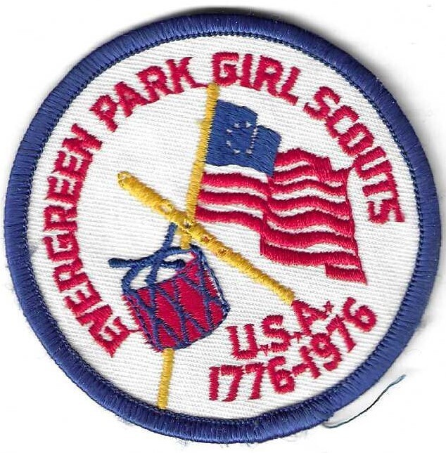 Evergreen Park GS Bicentennial Patch council unknown