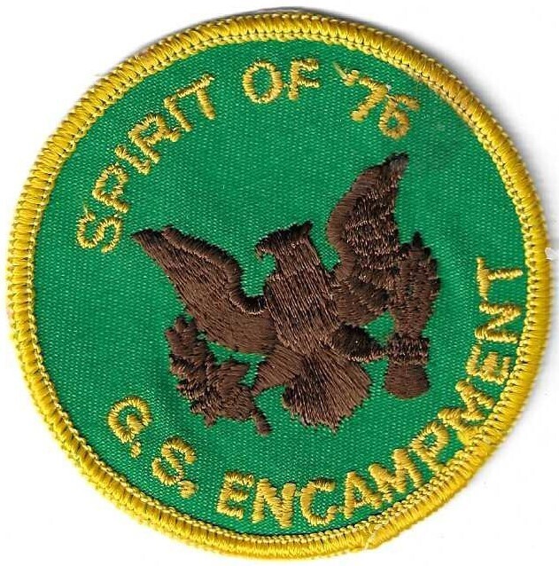 Spirit of 76 Bicentennial Patch council unknown