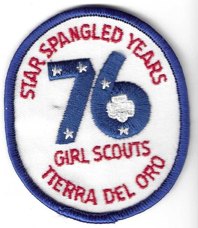 76 Star Spangled Years Bicentennial Patch Tierra del Orro GSC