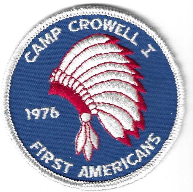 First American Camp Crowell Bicentennial Patch Lake Erie GSC