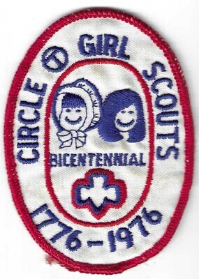 1776-1976 Bicentennial Patch Circle T GSC