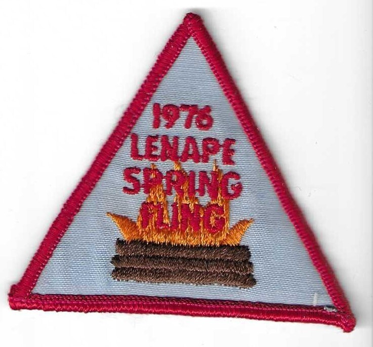 Lenape Spring Fling Bicentennial Patch Lenni Lenape GSC