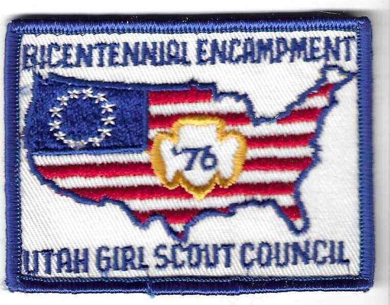 Bicentennial Encampment Bicentennial Patch Utah GSC