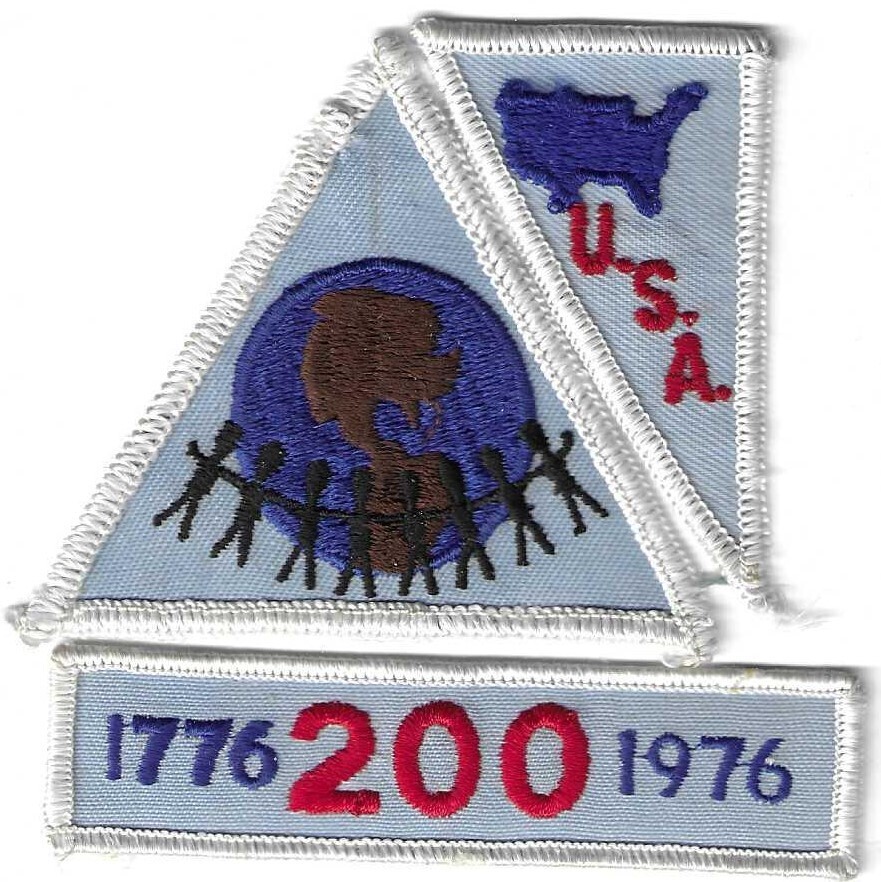 Patch Set Bicentennial Patch (missing the Az wedge) Arizona