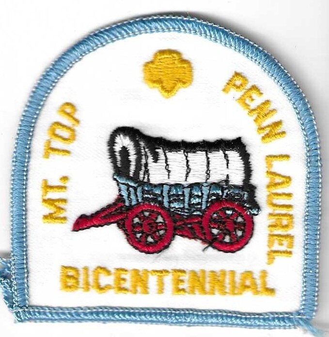 Mt. Top Bicentennial Patch Penn Laurel GSC