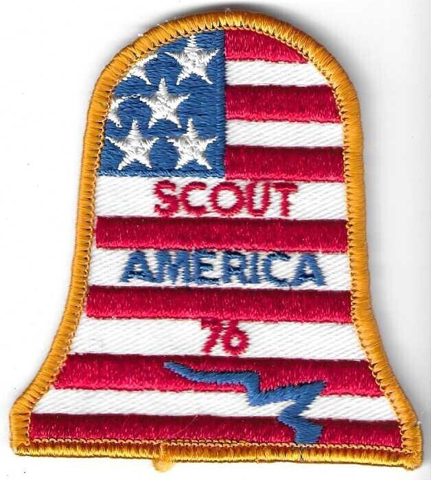 Scout America 76 Bicentennial Patch council unknown