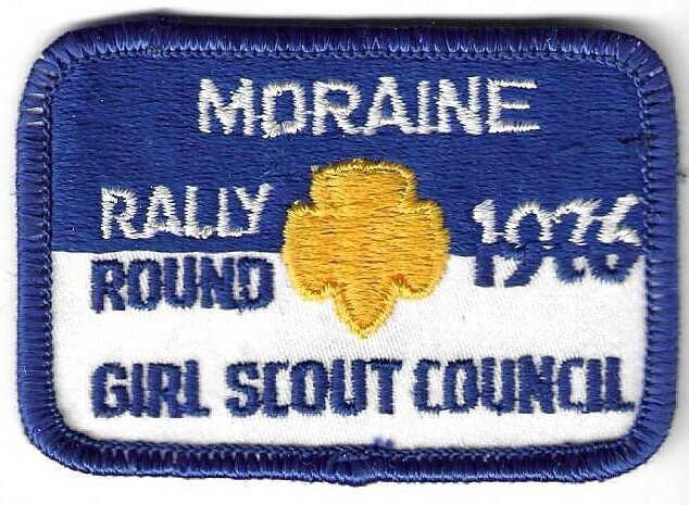 Rally Round 1976 Bicentennial Patch Moraine GSC