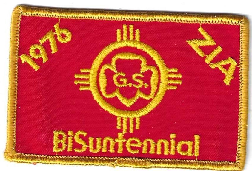 BiSuntennial 1976 Bicentennial Patch Zia GSC