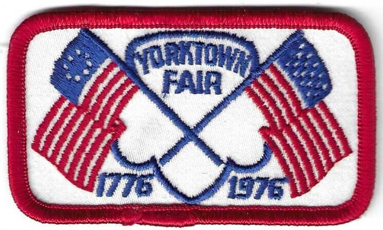 Yorktown Fair Bicentennial Patch Southern council unknown
