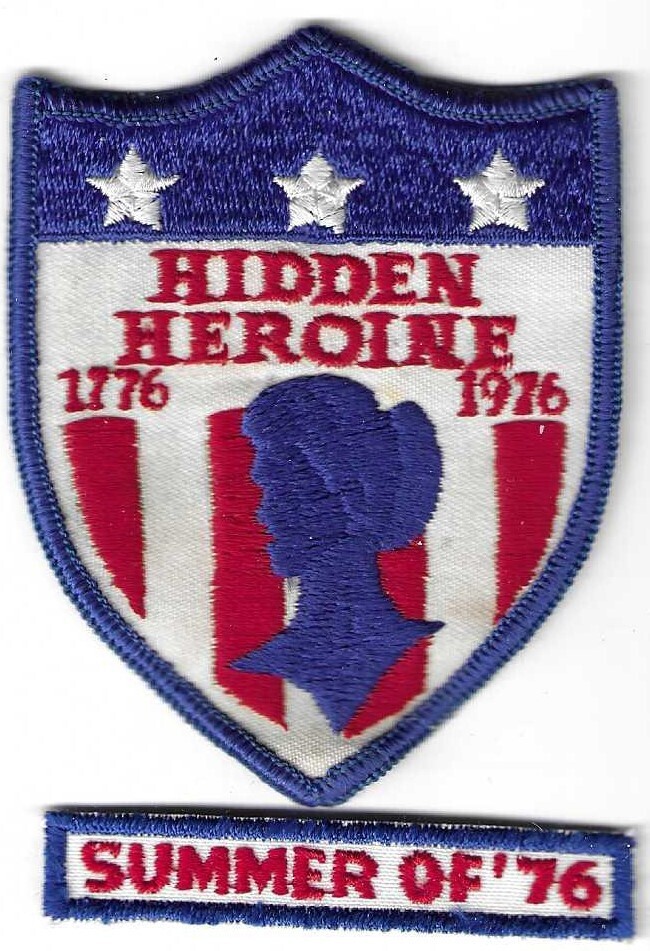 Hidden Heroine Patch Set Bicentennial Patch council unknown