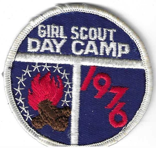 Day Camp 1976 Bicentennial Patch council unknown